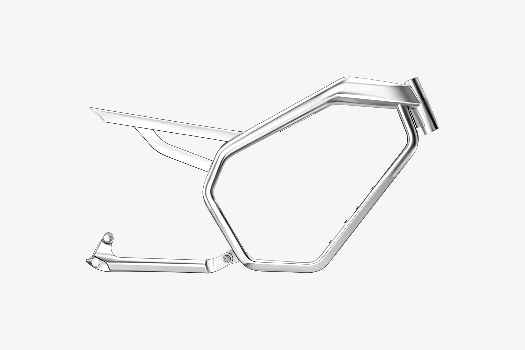 Marco plateado sin pintar de la serie M5